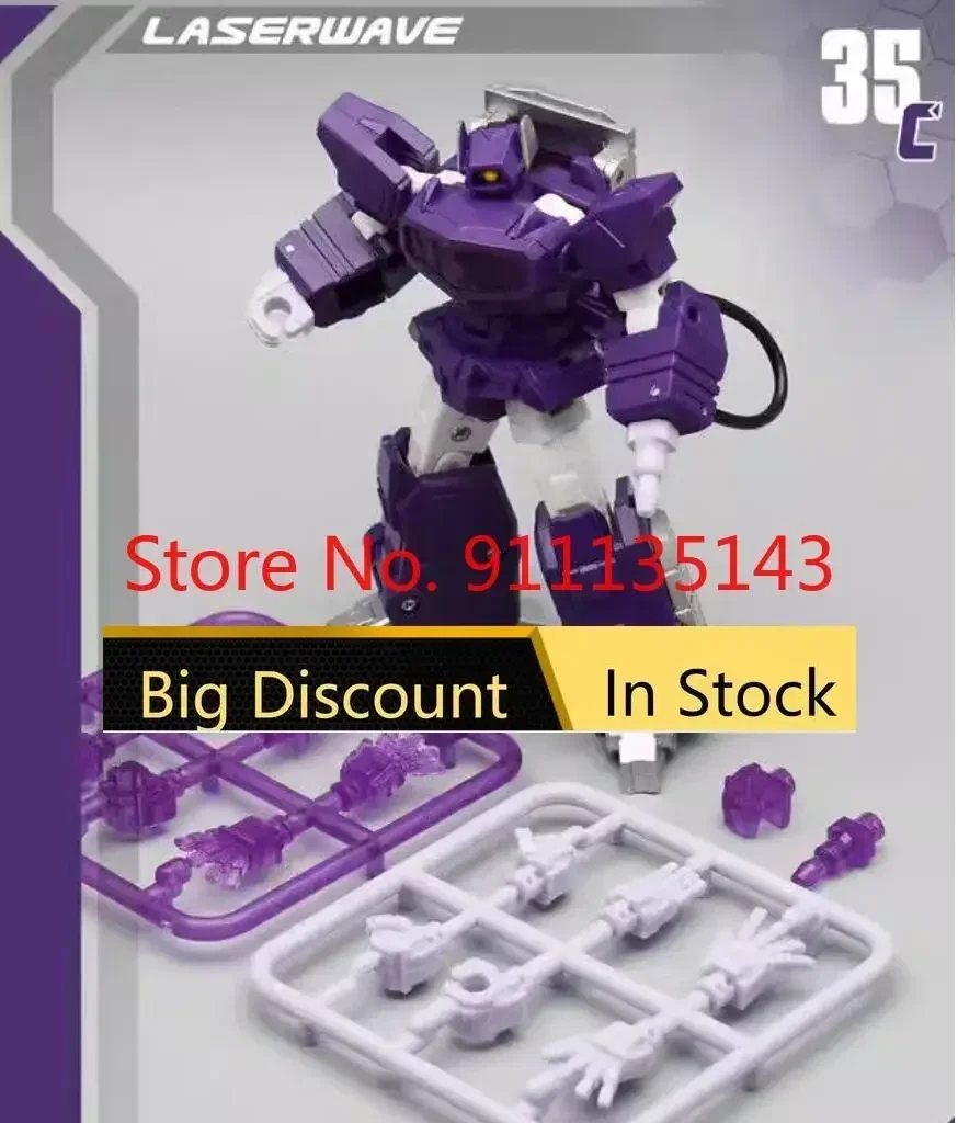 

Mech Fans Toys Mf-35C MF35C Laserwave Second Batch 2023 Ver Mft In Stock