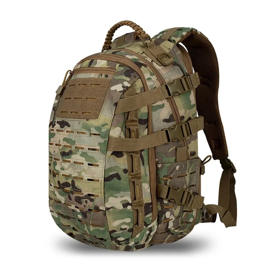 Zaino Tattico da Caccia per Alpinismo, Escursionismo e Attività all'Aperto, Stile Mimetico Accessori per Borse da Caccia - immagine 4