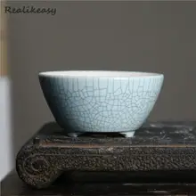 

New Household Purple Clay Flower Pot Ceramic Bonsai Pot Japanese Style Glazed Mini Solid Color Succulent Flower Pot 1PCS LC377