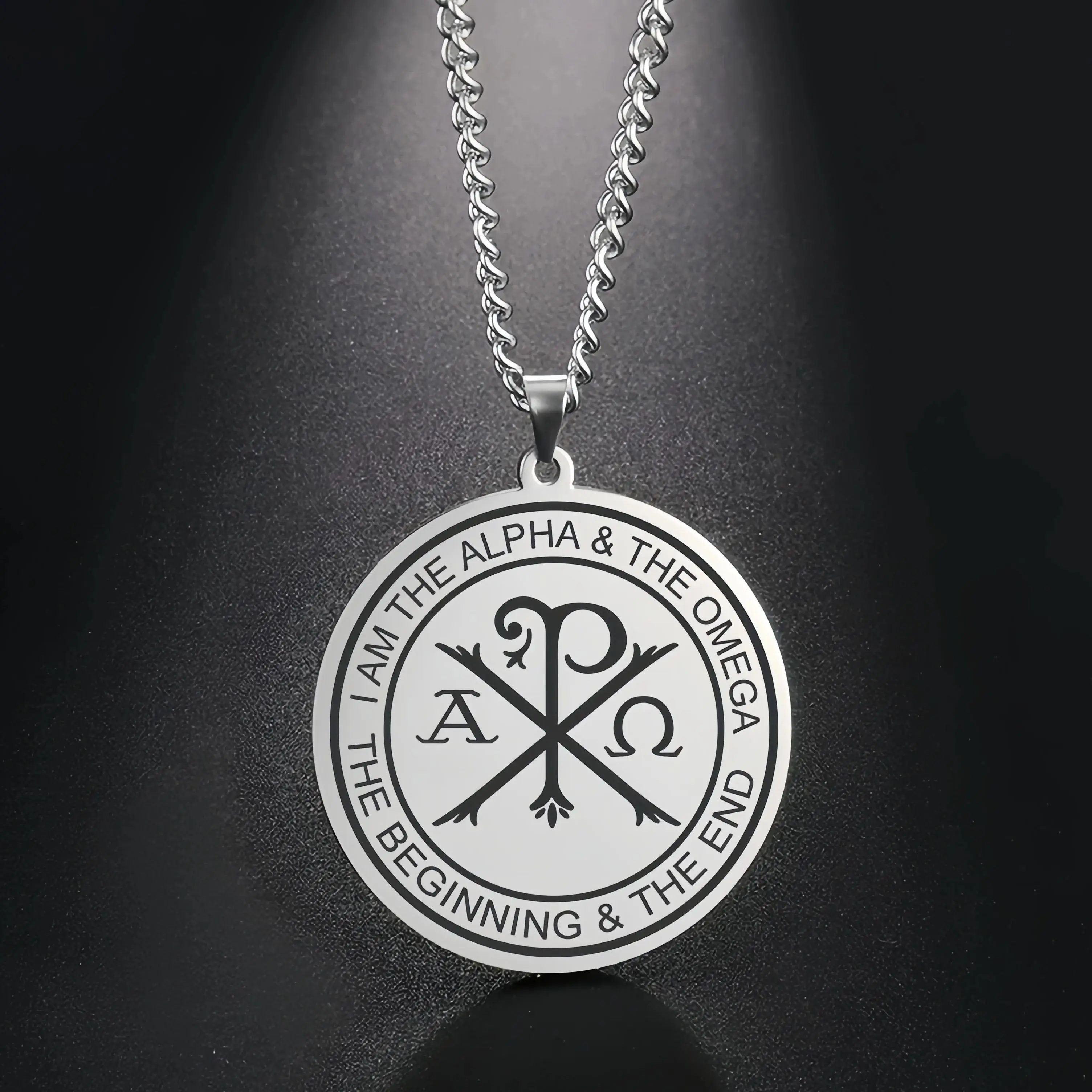Chi Rho Christogram Necklace 1