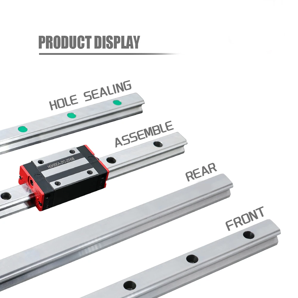 Kit Guide Lineari SBR16 400mm - 2 Alberi E 4 Blocchi Per CNC Fai Da Te