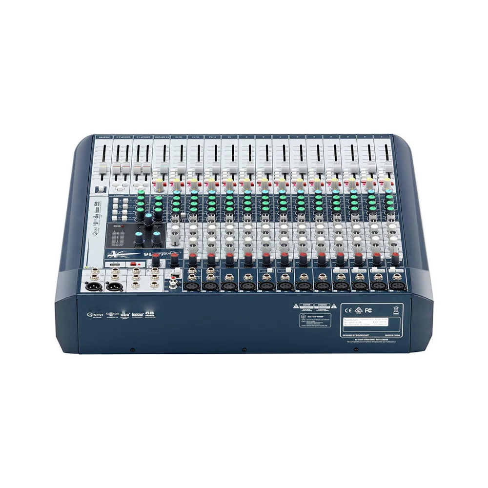 Signature Professional 16 Channel Audio sound Mixer Mixing console interface Stage DJ Singing