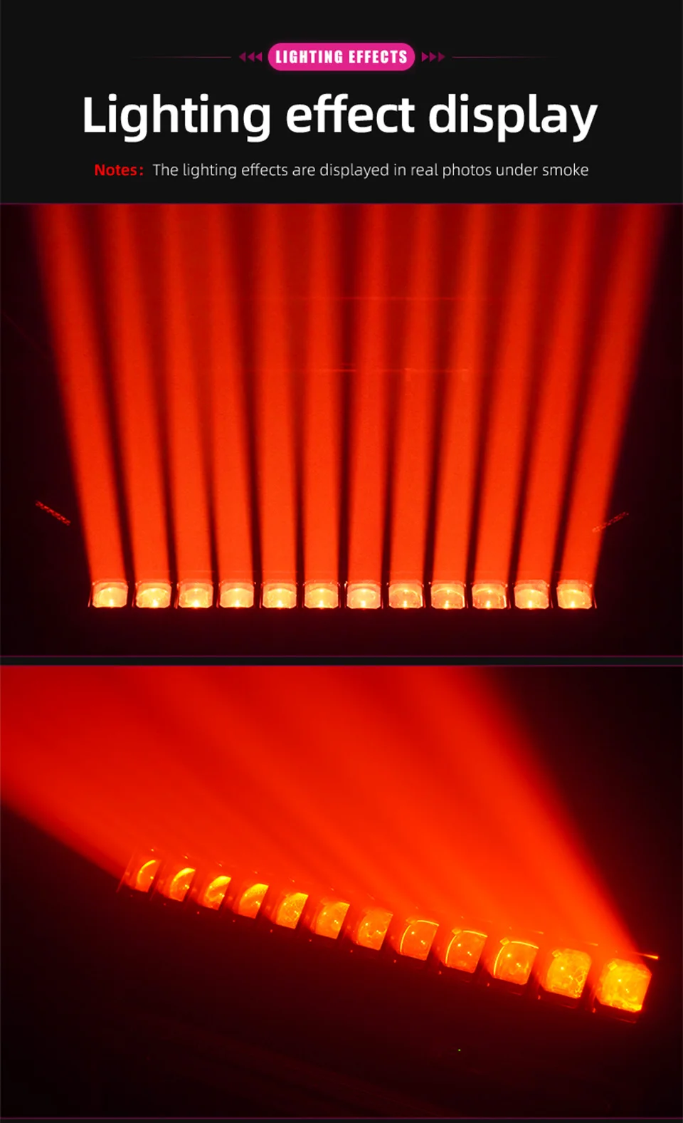 Led 12*60w Moving Head Beam Light Stage 4in1 Beam Moving Head Light DJ Disco DMX