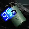 Small Electric Shaver Travel-Sized Beard Trimmer with Digital Display Face Shaving Kit Rechargeable Face Shaver for Dad 4