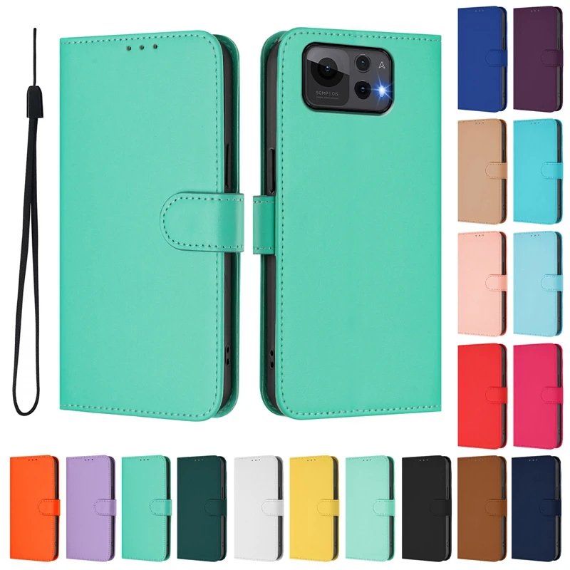 Candy Color Flip Case