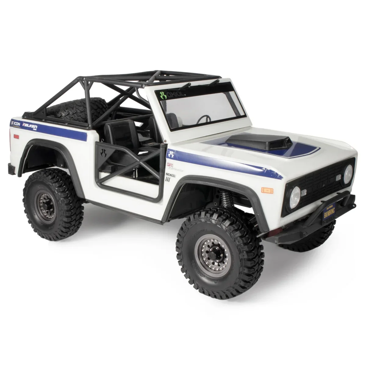 Karriter 4 cerchi in metallo Beadlock 1.9 a 12 fori per mozzo ruota 1/10 RC Crawler Axial SCX10 90046 AXI03007 TRX4 D90,1