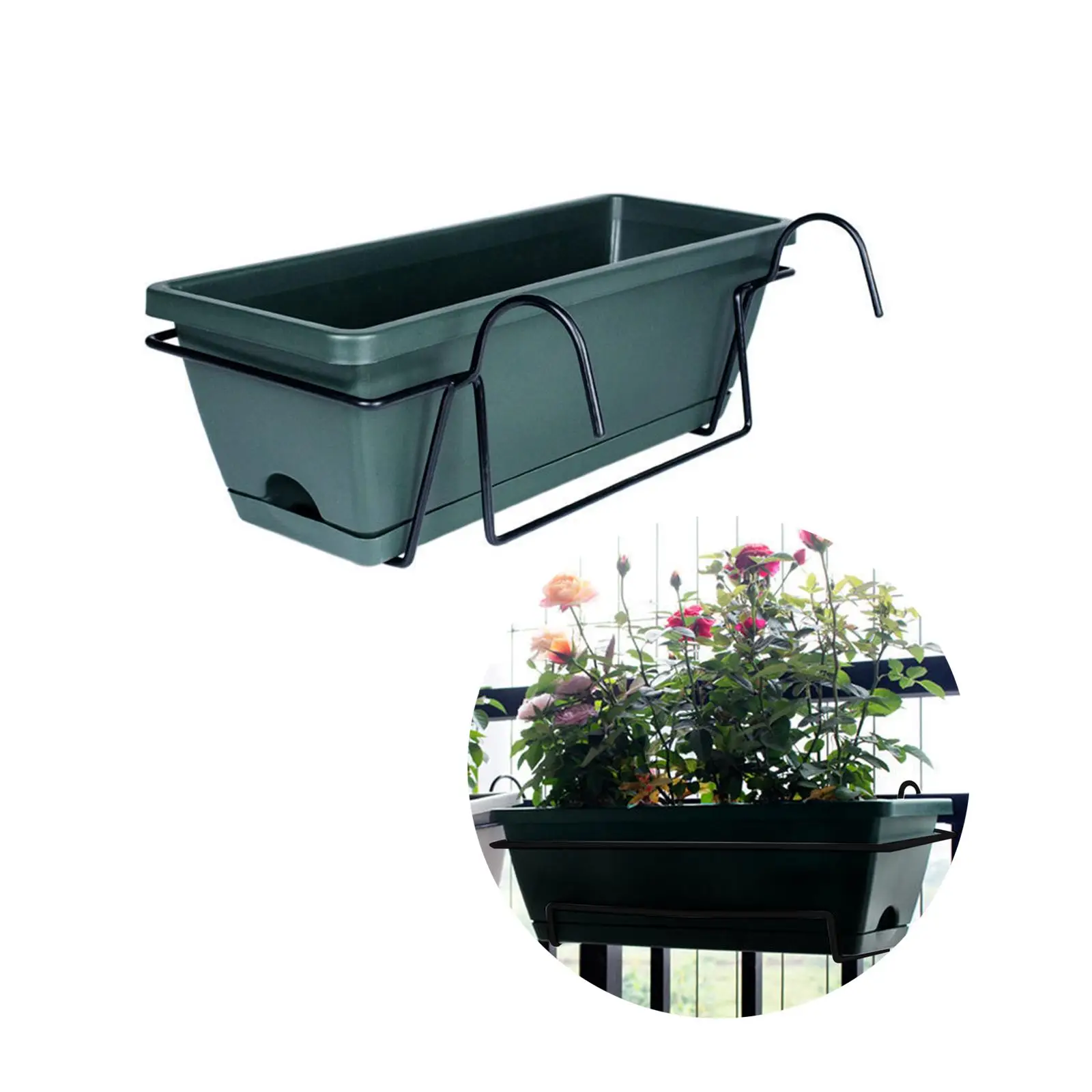 Pots De Plantes 12 Cm - Lot De 2 - Plastique Avec Trous De Drainage Et Soucoupe - Blanc - Pour Intérieur/Extérieur - 2
