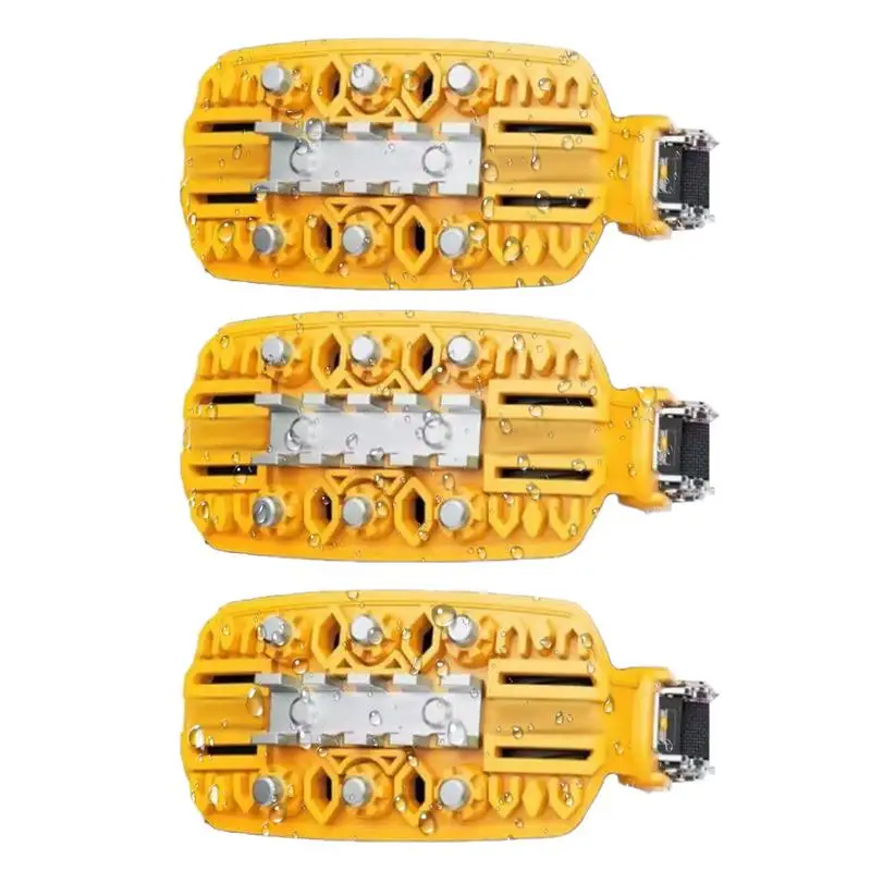Tire Chains Reusable Anti Slip Snow Chains Tire For Cars/SUVs/Pickup Trucks Security For Snow Ice Mud Road Set Of