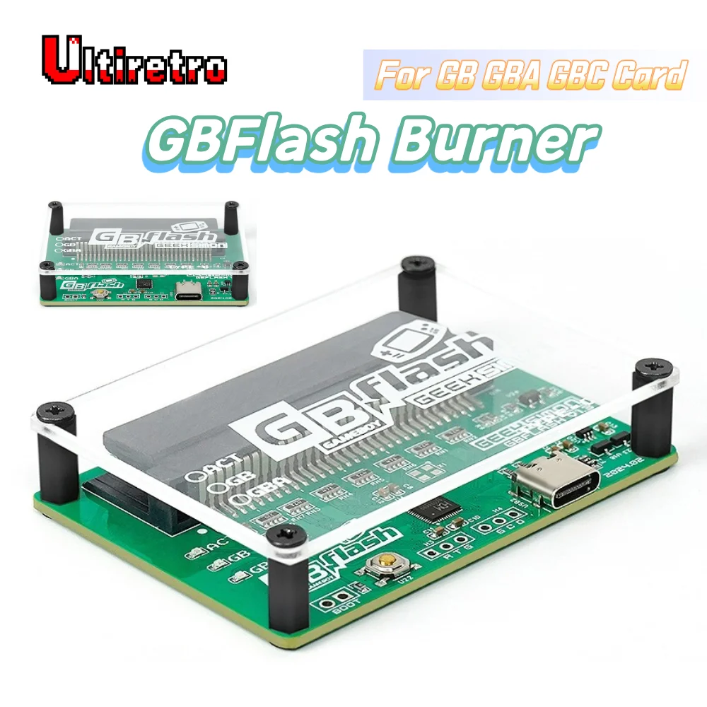 GBFlash Game Card Burner Reader Flasher Backup Game Roms Game