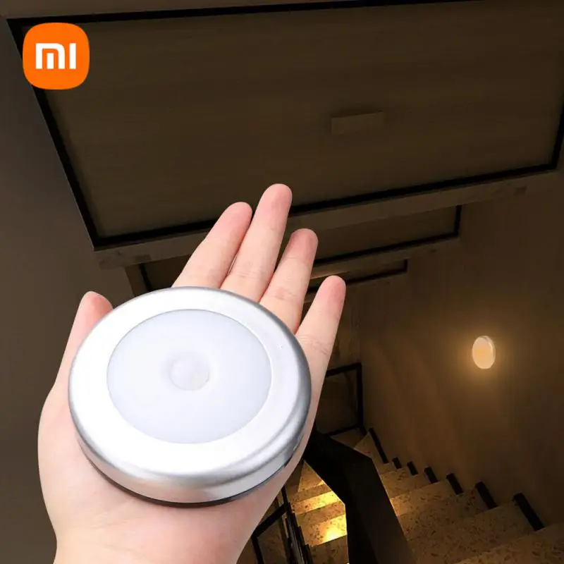 XIAOMI Wireless Motion Sensor LED Night Light Battery Powered Night
