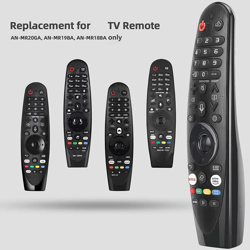 Smart TV Remote Control Replacement with Pointer Function