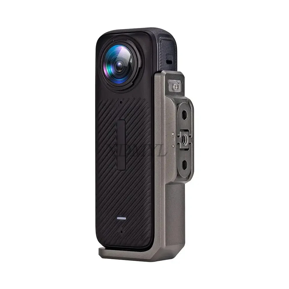 Insta360 X4 수직 또는 수평 마운트 Insta360 X4 스포츠 카메라 액세서리 용 알루미늄 합금 금속 브래킷