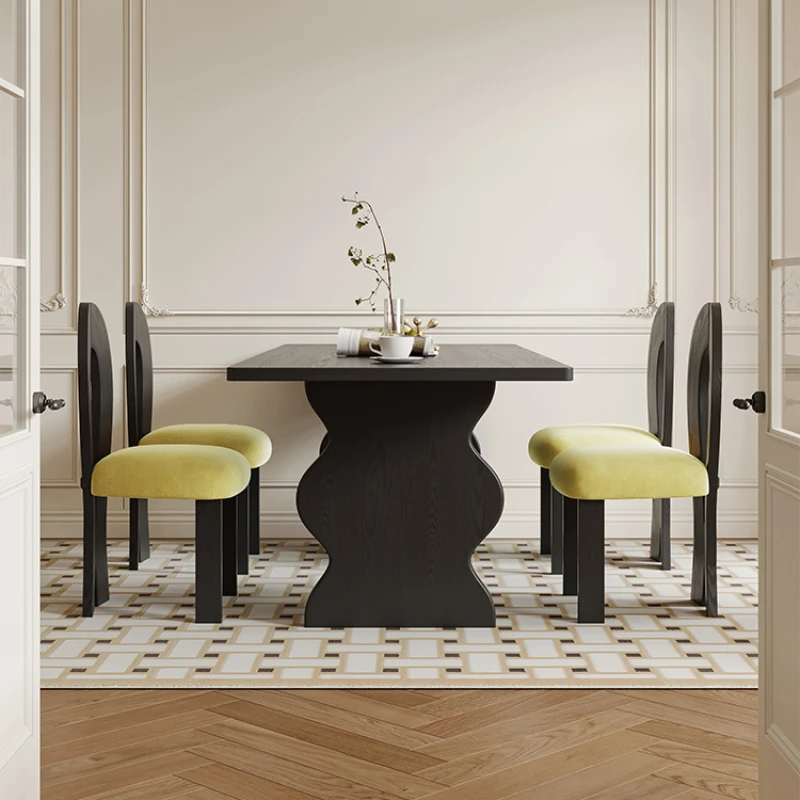 Complete Kitchen Furniture Home Dining Room Set Mobile Tables Nordic Living Cabinets Relaxing Chair Luxury Muebles Dinning Table
