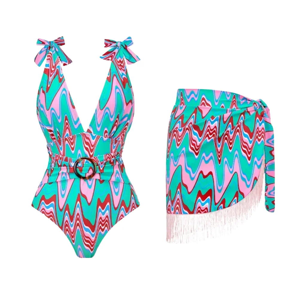 2024 Women's Swimsuit Set One Piece 2 pieces Swimwear Women Beachwear Bikini Luxury Bathing Suit Bikini