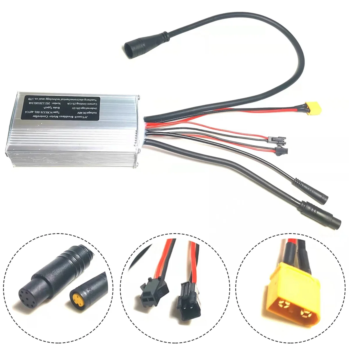 For Bafang G062 Hub Motor 48V 30A 1000W Controller UART Ebike Motor Controller Replacement Electric Bicycle Accessories XQ