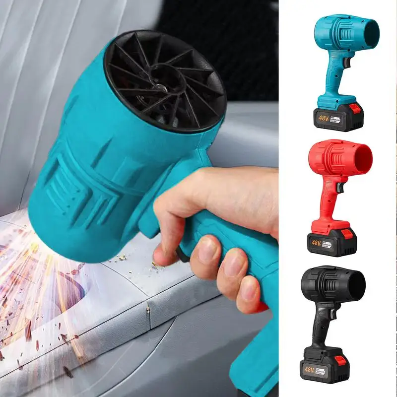 Soplador De Aire Inalámbrico | Turbina De 200 Mph Para Limpieza | Portátil Y Potente | Ideal Para Coches, Teclados O Suelos