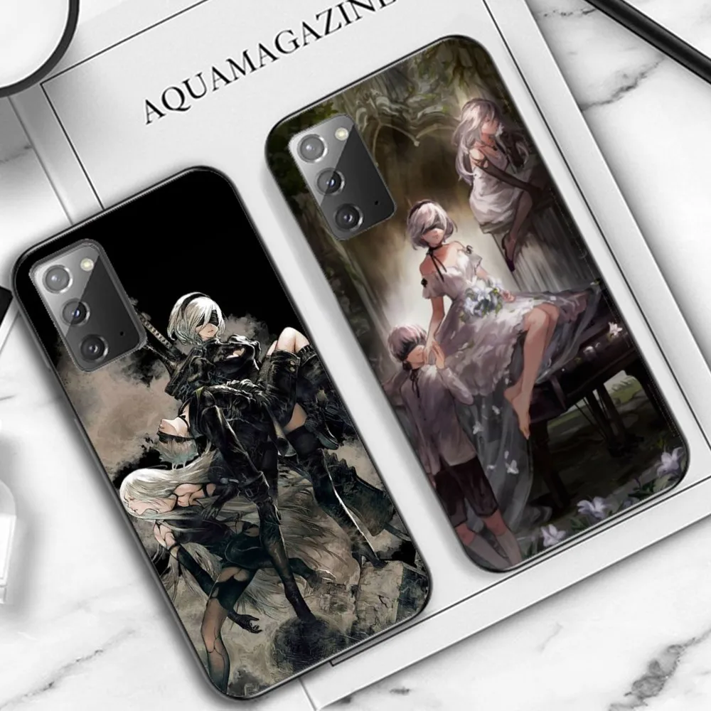 Custodia Per Telefono Nier Automata Per Samsung Note 8 9 10 20 Pro Plus Lite M 10 11 20 30 21 31 51 A 21 22 42 02 03