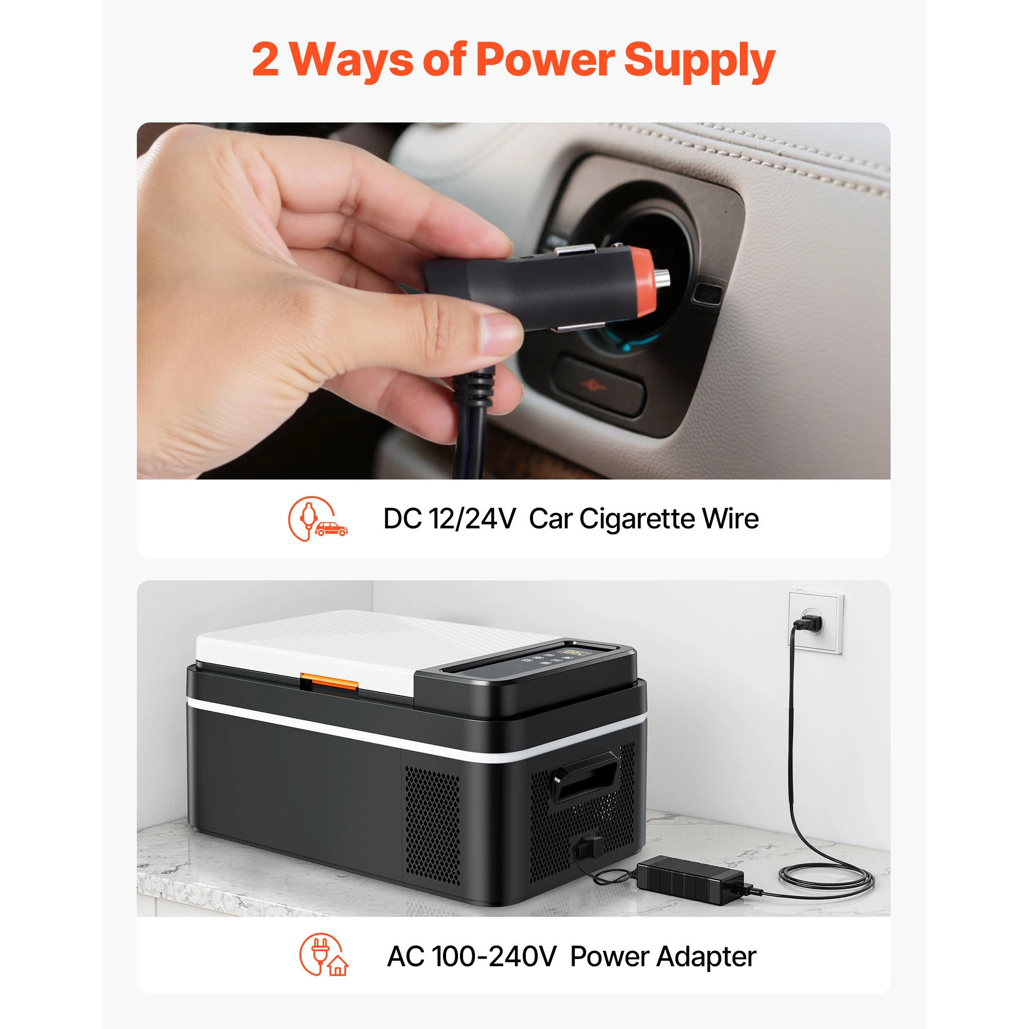 Portable Electric Freezer/Refrigerator 6
