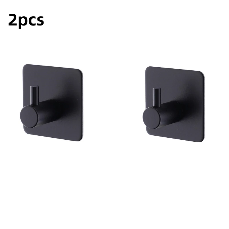 Multipurpose Adhesive Wall Hook Organizer for Home and Bathroom Use