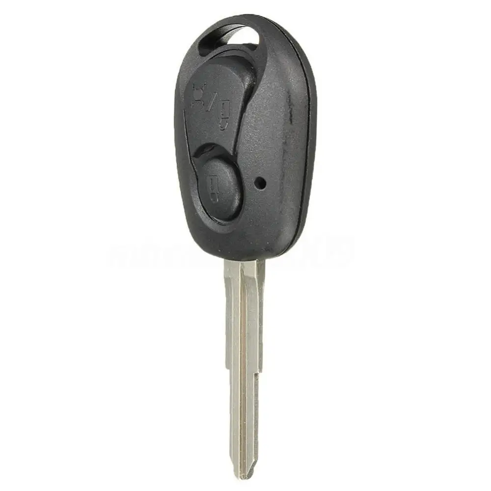 Remote Key Case Blade 2Button Uncut Fob Shell for Actyon Ssangyong Kyron Rexton key case key case cover car key shell remote control case cover