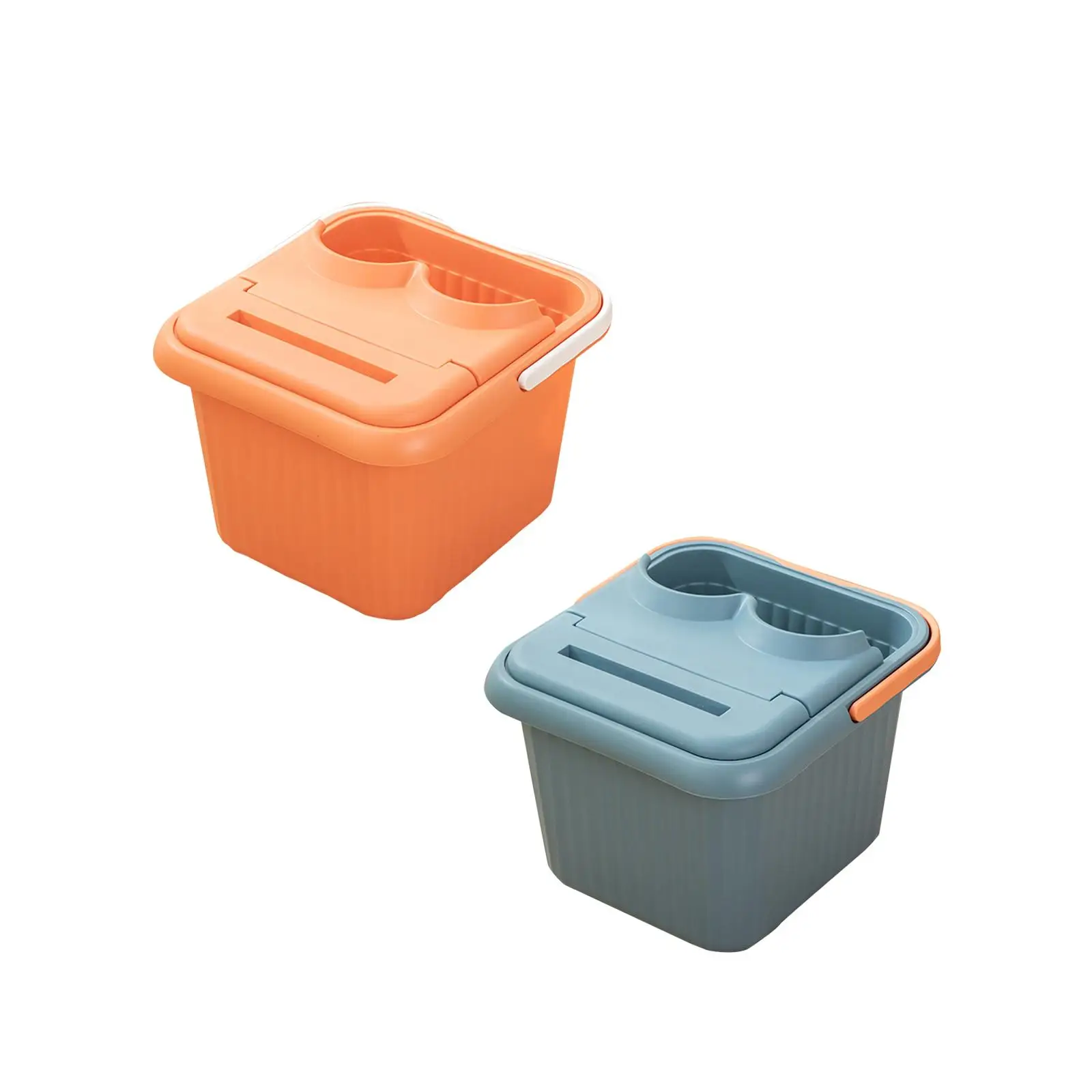 

Foot Bath Basin Foot Soaker Tub Portable Bucket for Camping Travel Household
