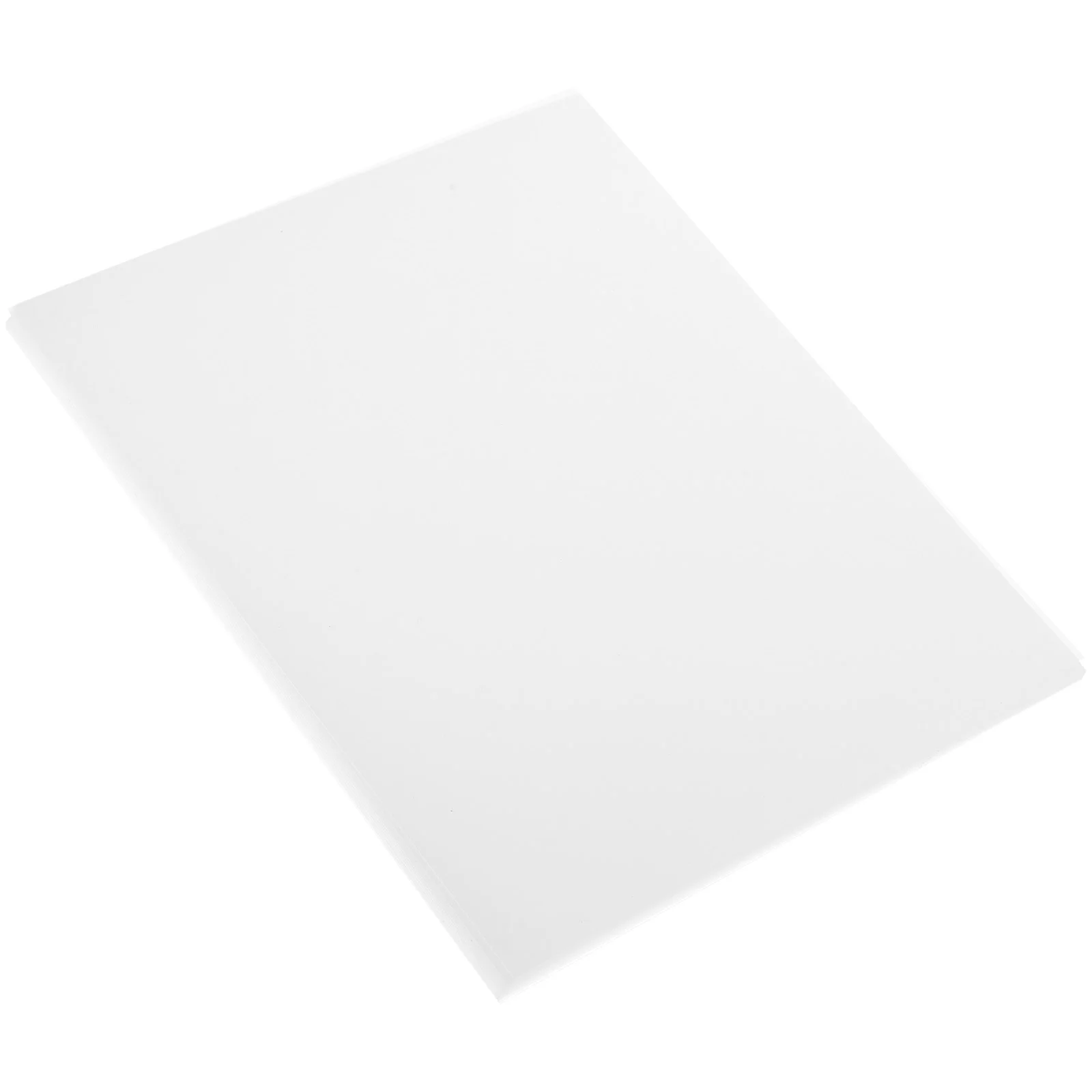 15 Pcs Copy Stencils Transparent PVC Printing Square Template Stereo White Child