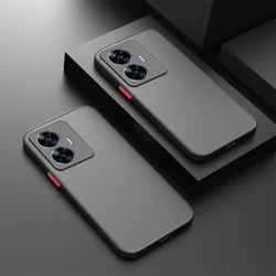 Custodia rigida in PC con bordo in silicone opaco antiurto