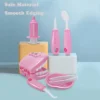 Children's play house dentist set, dentist simulation early education, practicing oral practice brushing teeth model 6