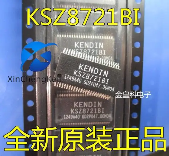 

2 шт. Оригинальный Новый KSZ8721BITR KSZ8721BI SSOP48 трансивер IC реальная схема