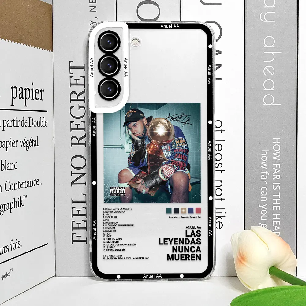 Anuel AA Real Hasta La Muerte Soft Clear Phone Case Cover