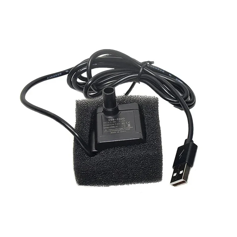 5v Dc Usb Pet Water Dispenser Filter Mini Micro Submersible Pump Low Noise Brushless Motor Pump Aquarium Accessory Pool Fountain water pump,aquarium water pump,fish tank pump