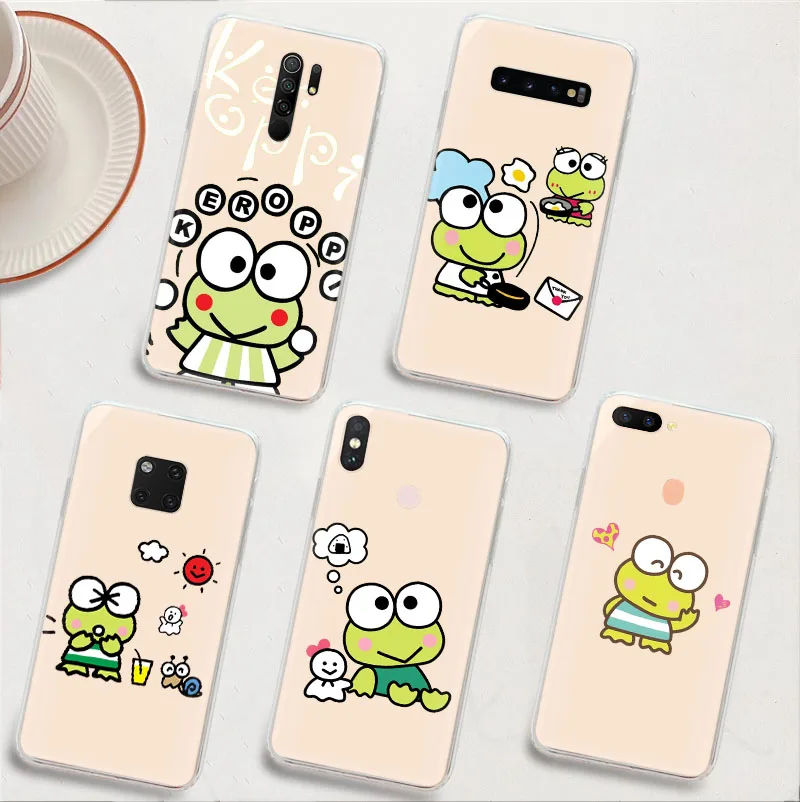 Lk6 Kero Kero Keroppi Custodia Scavata Per Moto Edge 20 Fusion One Action Zoom Vision Plus Hyper 5G Ace Lite S30 Pro