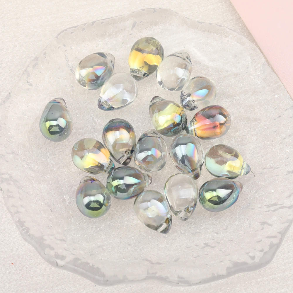 Cordial Design 10*13MM 350Pcs Crystal Material/AB Plating/Hand Made/Waterdrop Shape/DIY Making/Jewelry Findings & Components - cordial