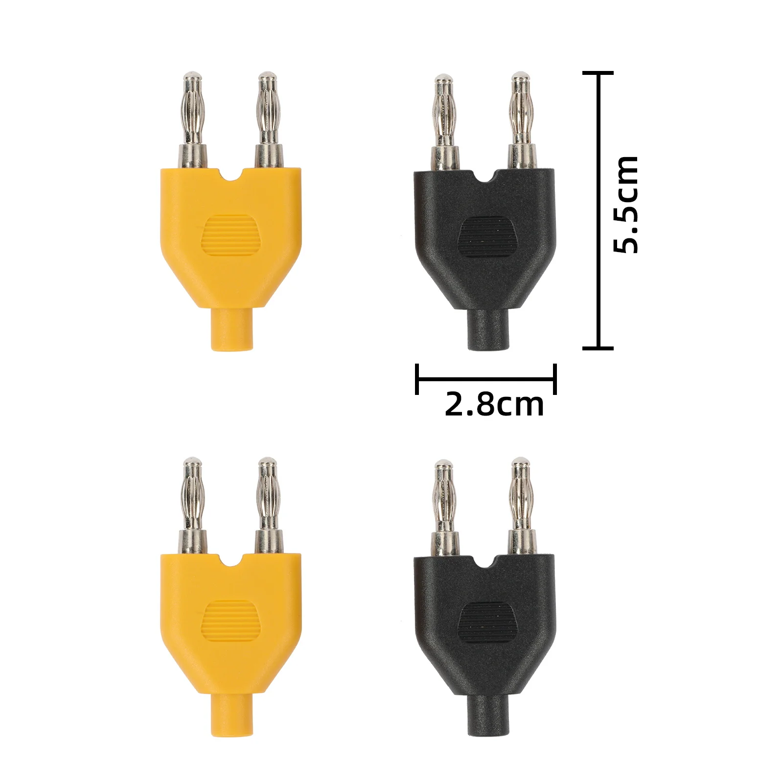 Autool 48pcs Test kabel Kit Bananen stecker zum Testen des Haken kabels austauschbare Multimeter-Sonde Test draht Sonde Krokodil klemme – Detail 8