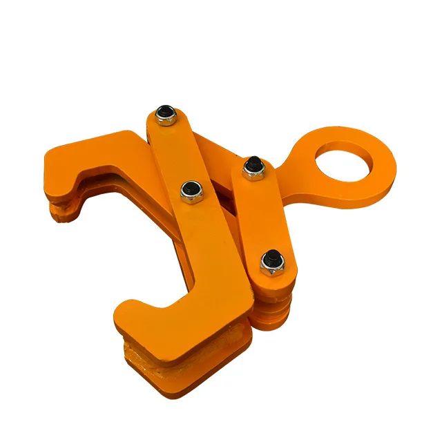 Rail Clamp Rail Holder 1t YT Type Rail Channel Steel Hook Lifting H-Type Rail Clamp