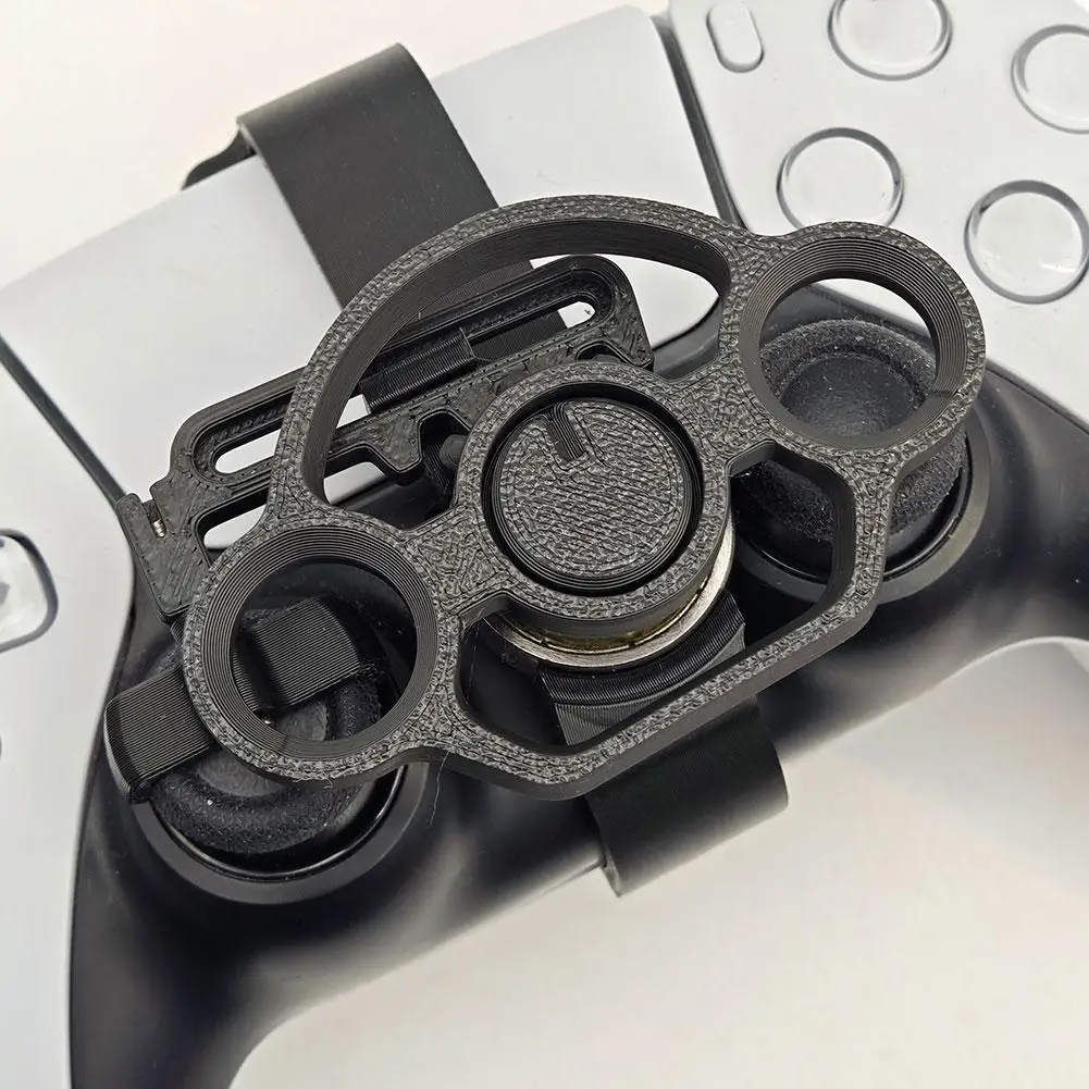 미니 3D 프린팅 핸들 스티어링 휠, PS5 및 PS5 슬림 게임 컨트롤러, 보조 스티어링 기어 교체 액세서리