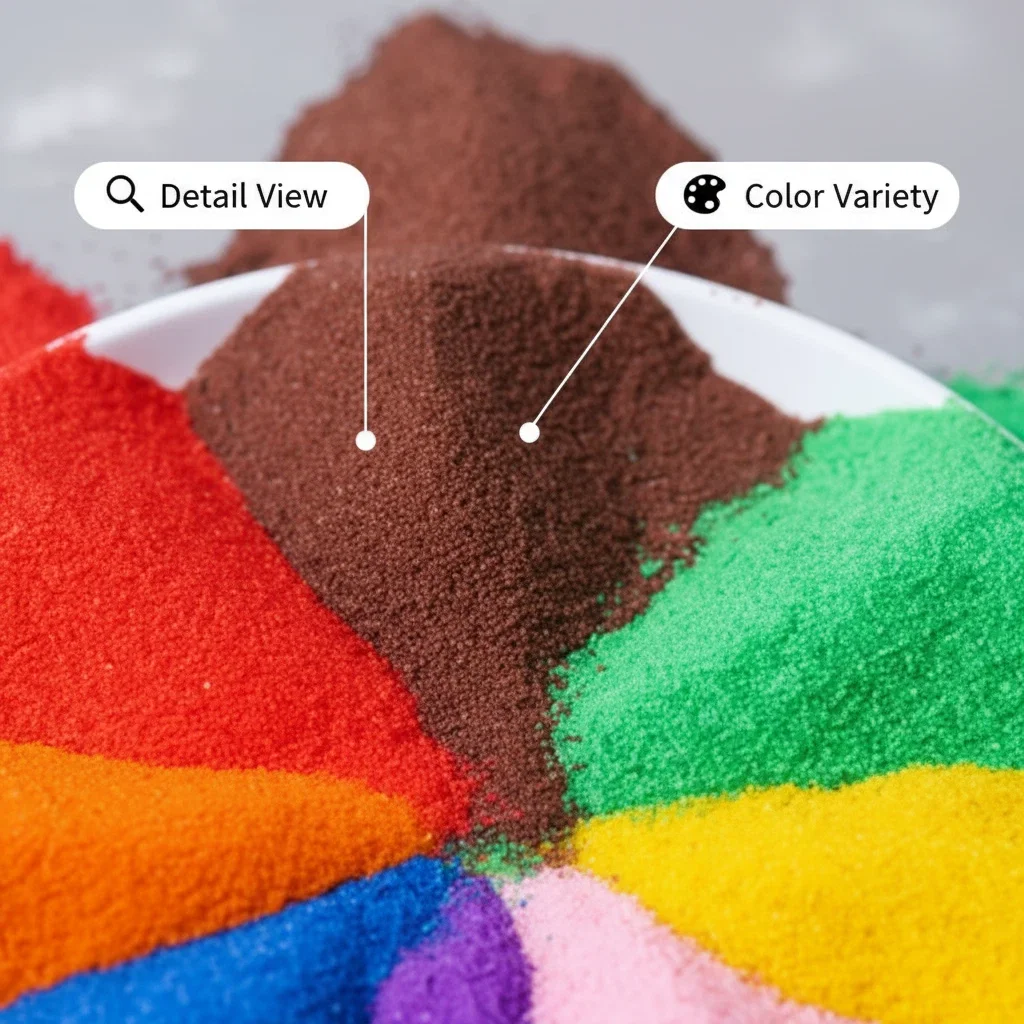 Vibrant Assorted Color Sandstone for Creative Crafts and Gardening