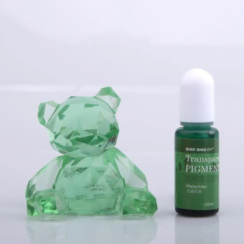Transparent Resin Dye Epoxy Resin Pigment Oil Paints Coloring Dye Handmade Making Crafts For Molds Pigment Liquid Colorant epoxy resin pigment