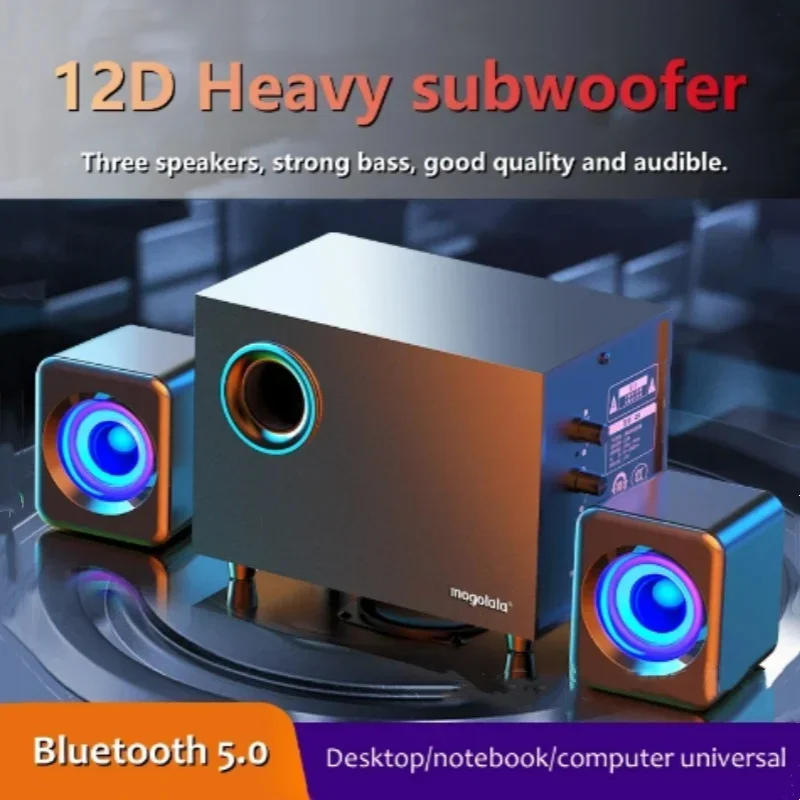 

HIFI High Sound Quality Wooden Bluetooth Speaker 360 Stereo Subwoofer Music Center Home Theater Sound System Caixa De Som
