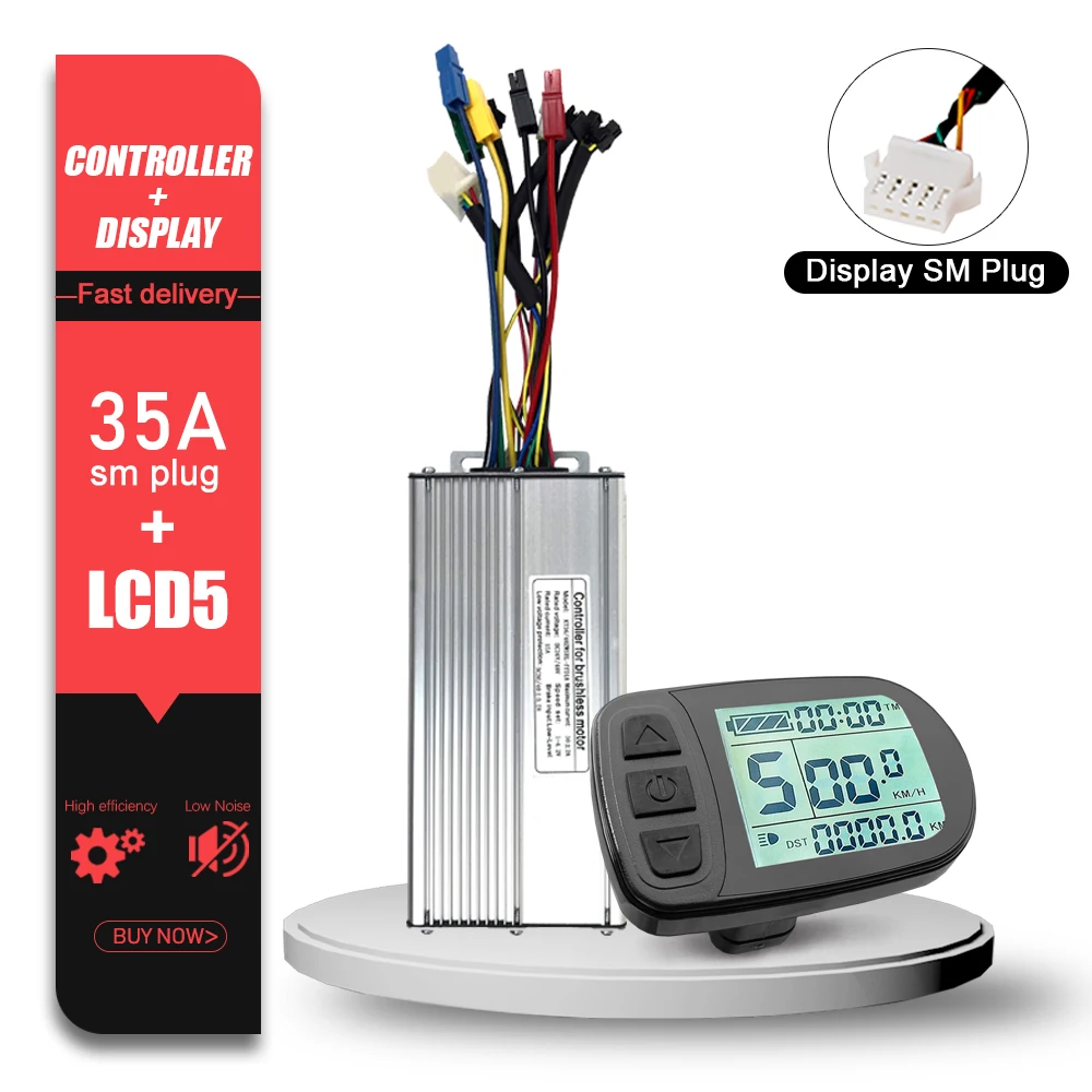 Centralina 35A Display LCD5