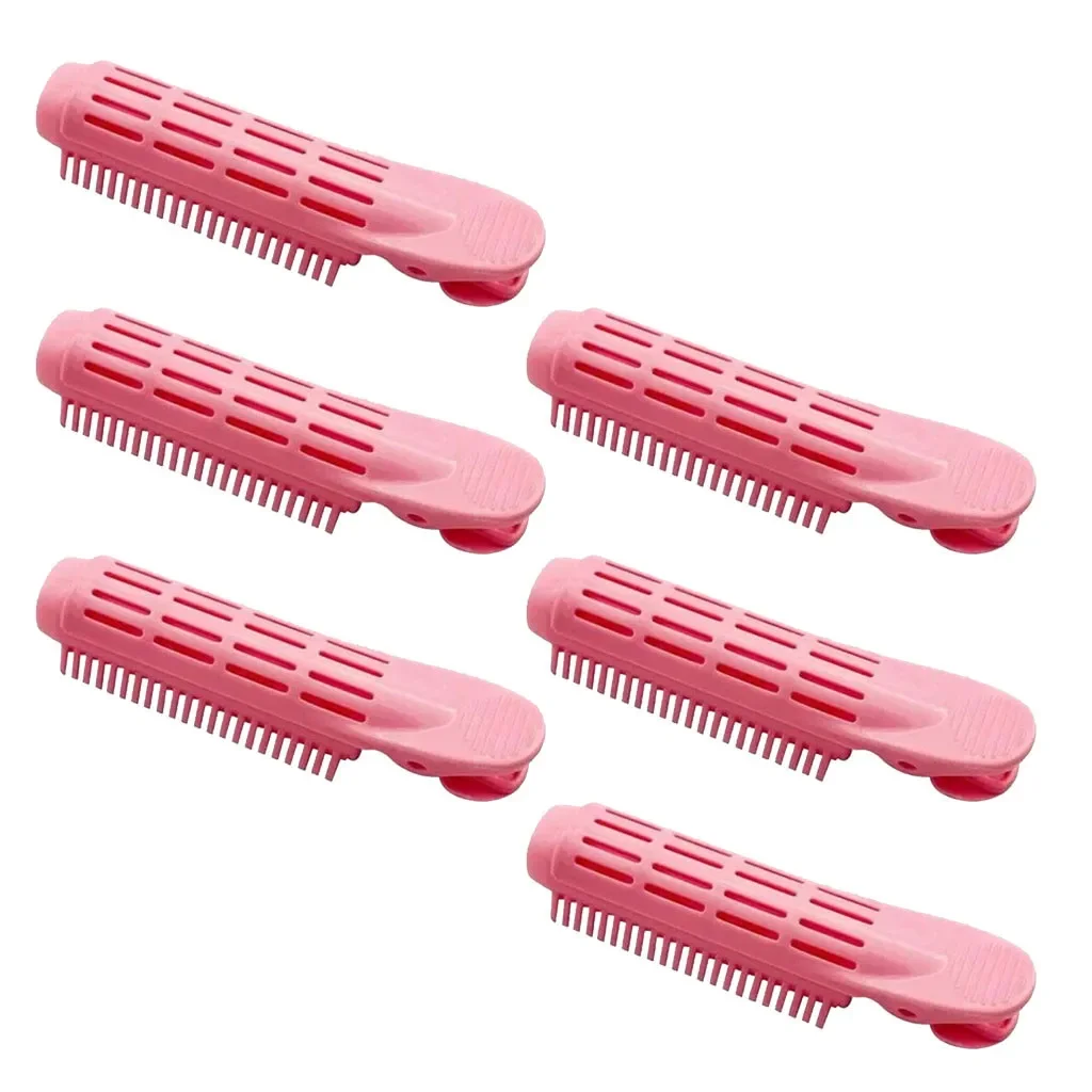 Hair Curler Clip Self Grip Volume Curler Clip Naturally Fluffy Curly Styling Carrying Hair Styling Rollers