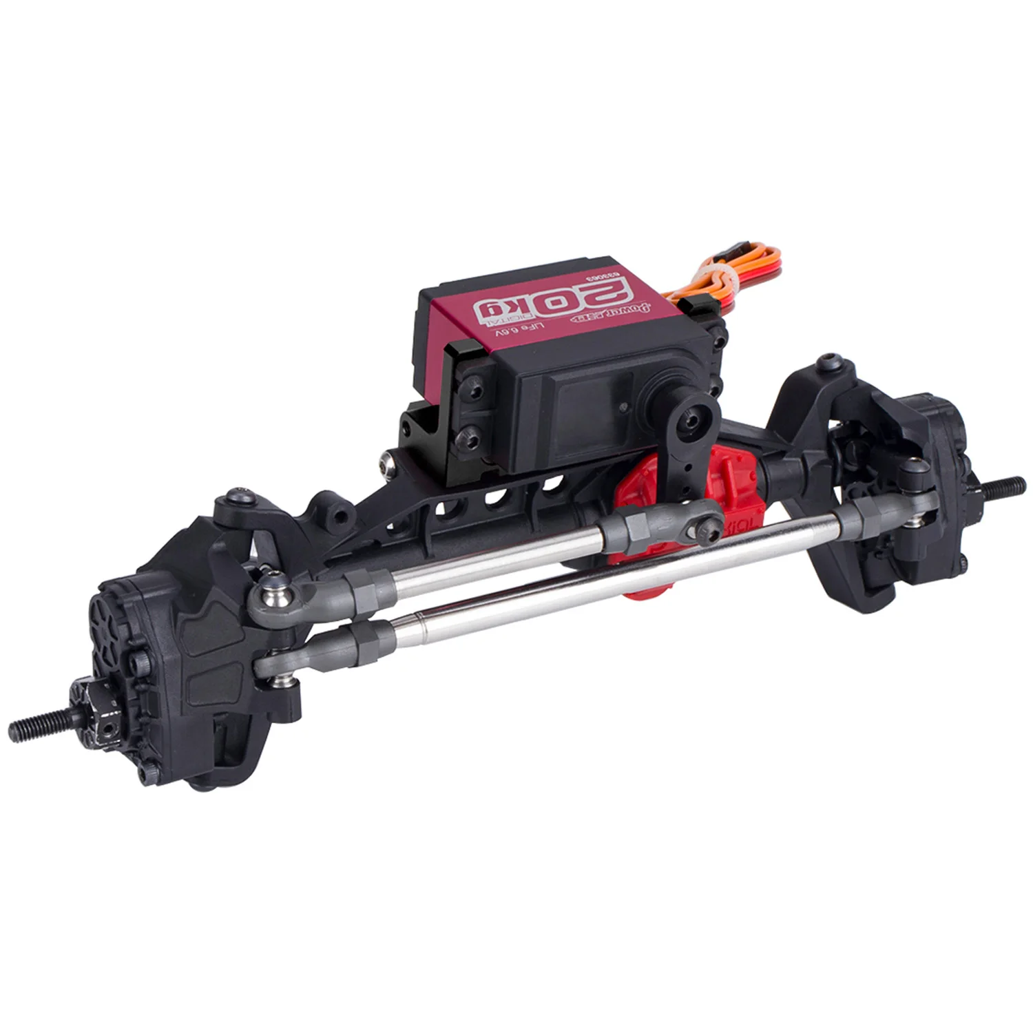 Support Servo Aluminium SCX10 III Axial AR45P - Mise à Niveau Crawler RC 1/10
