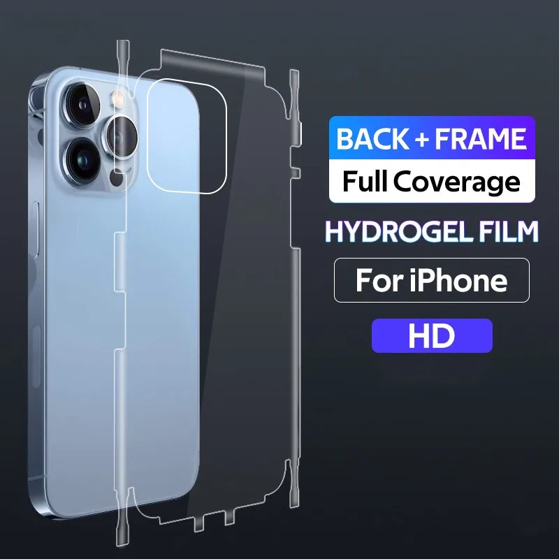 Film Flexible That Protection All the Screen And One Rear for IPHONE 15 Pro  Max