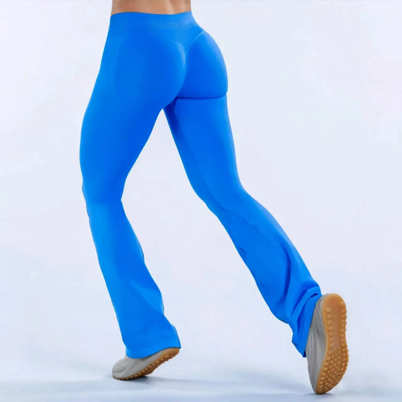 NCLAGEN Impact Flares 스크런치 부티 여성용 짐 레깅스 심리스 피트니스 운동 요가 바지 스쿼트 프루프 패션 플레어 팬츠