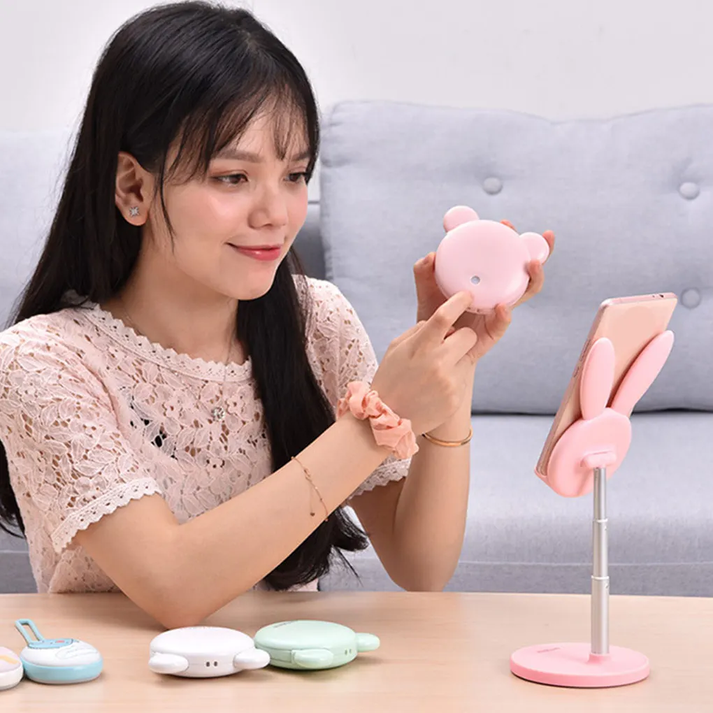 

Desktop Phone Holder Cartoon Universal Bracket Stretchable Support Stands