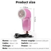 Lint Remover for Clothes Portable Electric Fuzz Pellet Remover Professional USB Plugged In Fur Ball Trimmer Clothes Cleaning 6