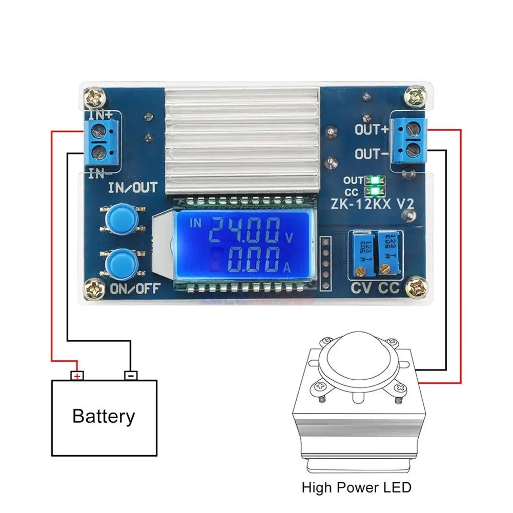 DC-DC Step-down Buck Converter 5A - 5V output - DCDCSTEPDOWN5A5V