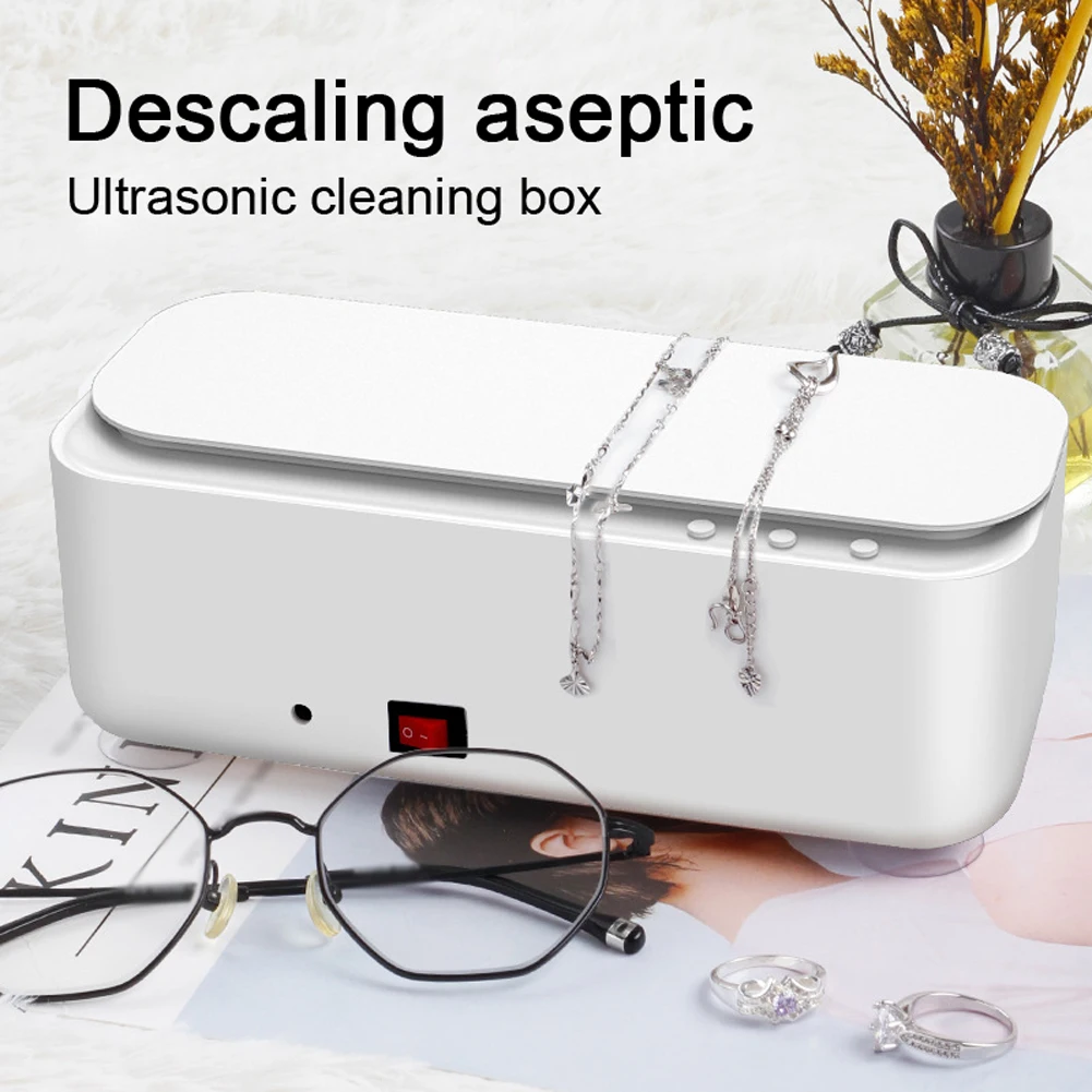 초음파 클리너 USB 초음파 청소 도구, 5W 쥬얼리 안경 청소 기계, 고주파 청소 메이크업 브러시, 45kHz