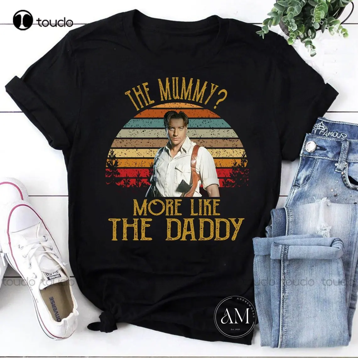 

The Mummy More Like The Daddy Vintage T-Shirt The Mummy Movie Shirt For The Mummy Lover Shirt Rick O'Connell Shirt Custom Gift