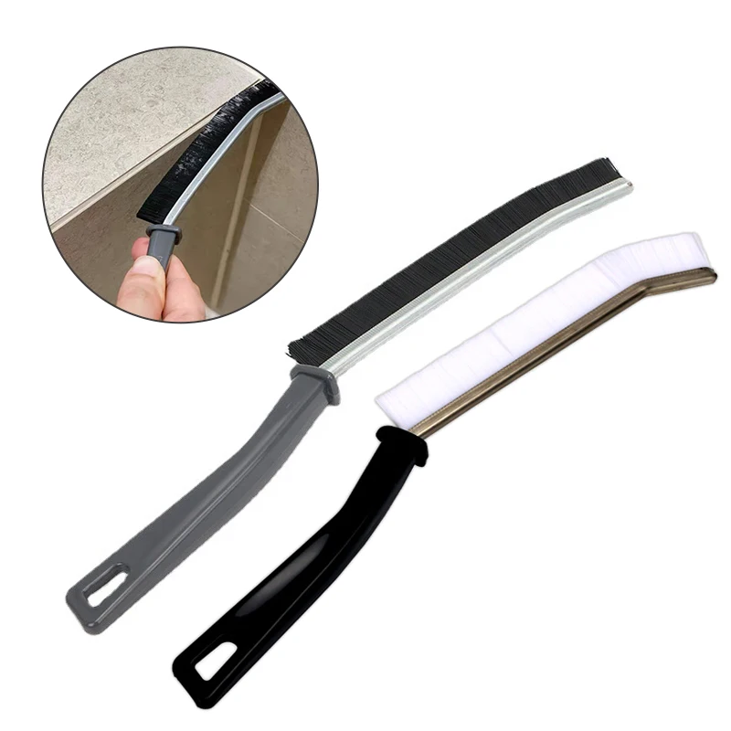 

Durable Grout Cleaner Brush Home Tile Joints Scrubber Stiff Bristles Small Tile Grout Cleaning Brush for Gap Home Clean Tool